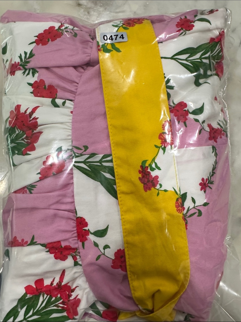 SugarLips Maia Floral Strapless Ruffle Midi Dress Sz XL Square neck Ruffles - Picture 15 of 15